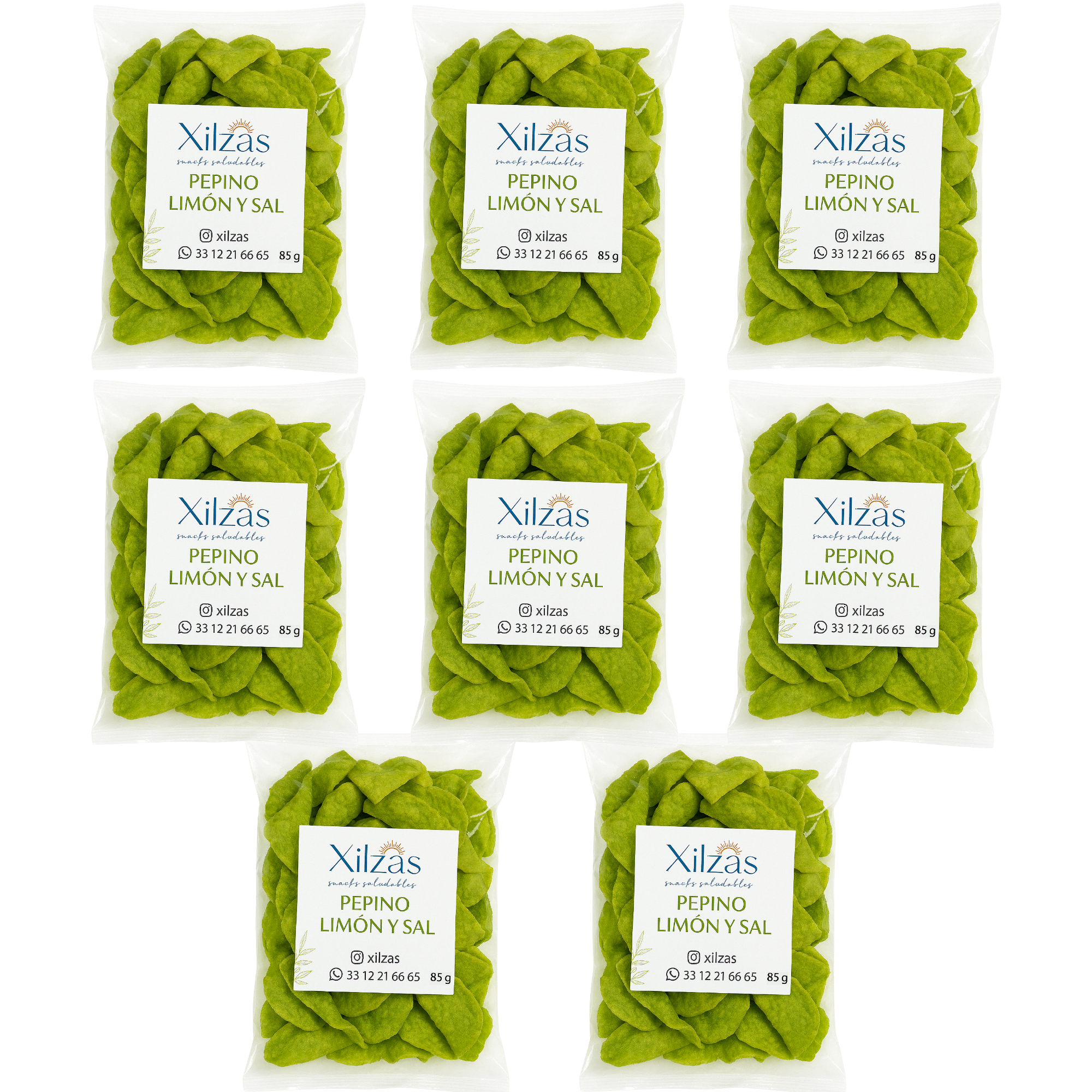 8 maxbox 85gr Pepino,Camote o Jícama