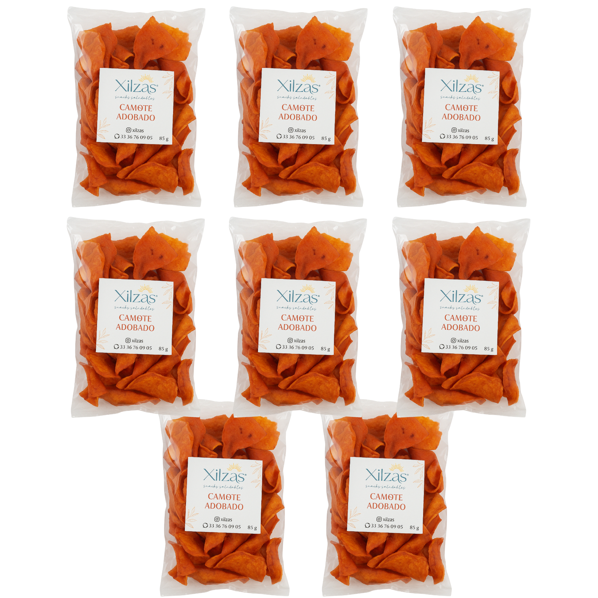 8 maxbox 85gr Pepino,Camote o Jícama