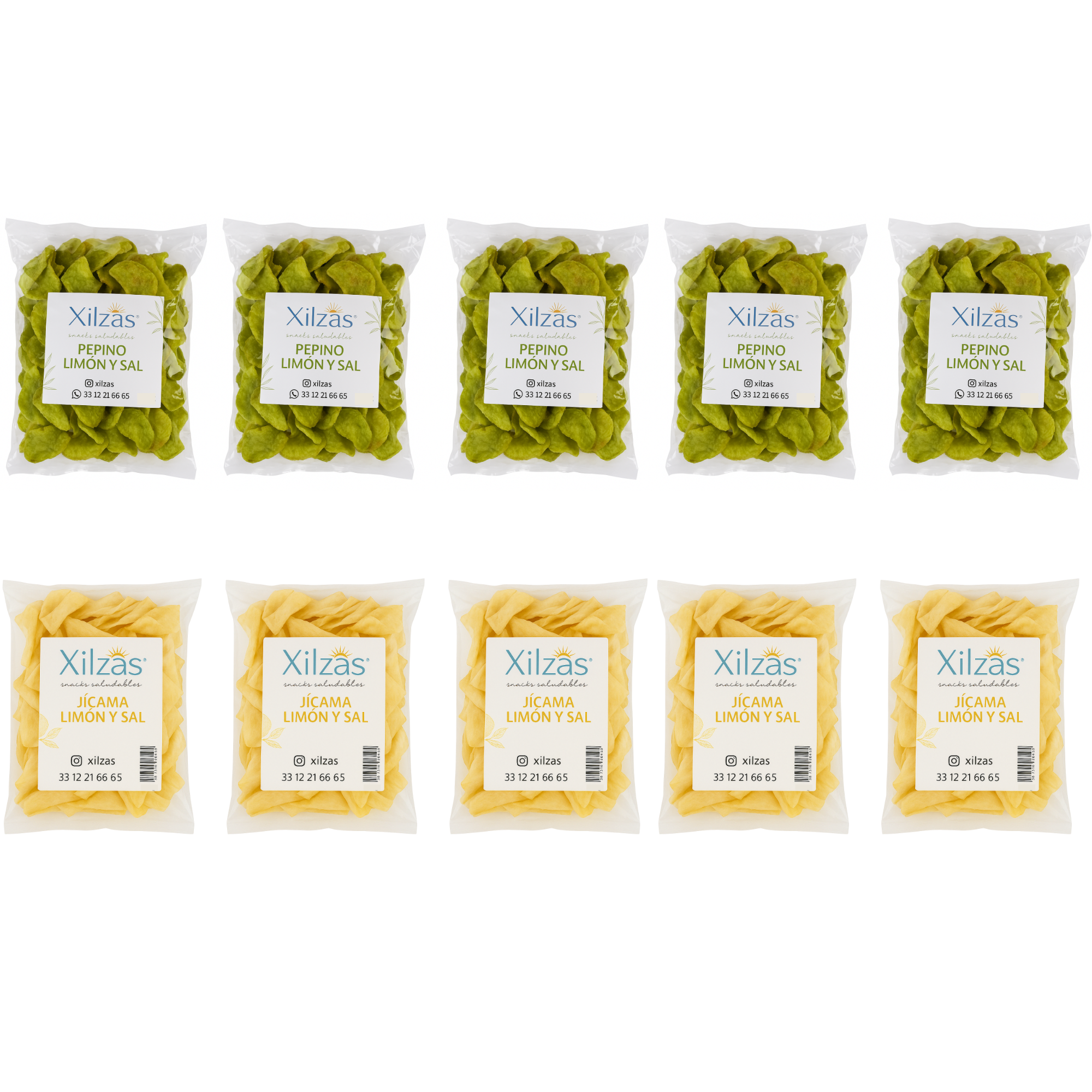 Mix maxbox Pepino y Jícama limón y sal 85g