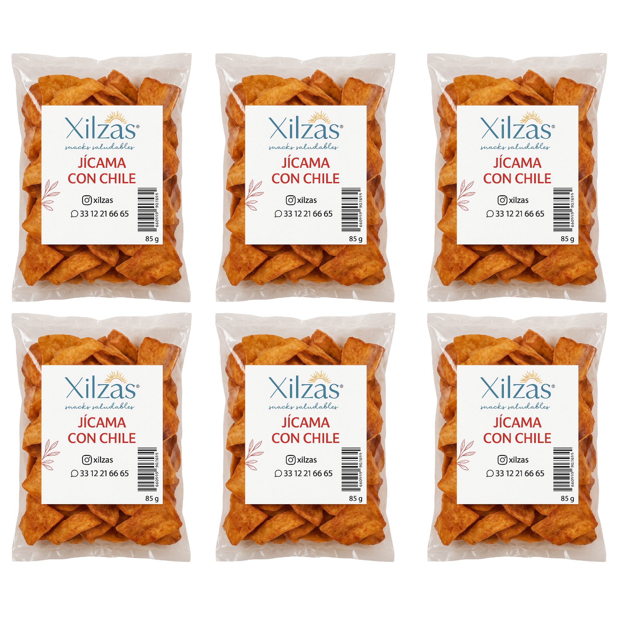 6 maxbox 85g Jícama Chile