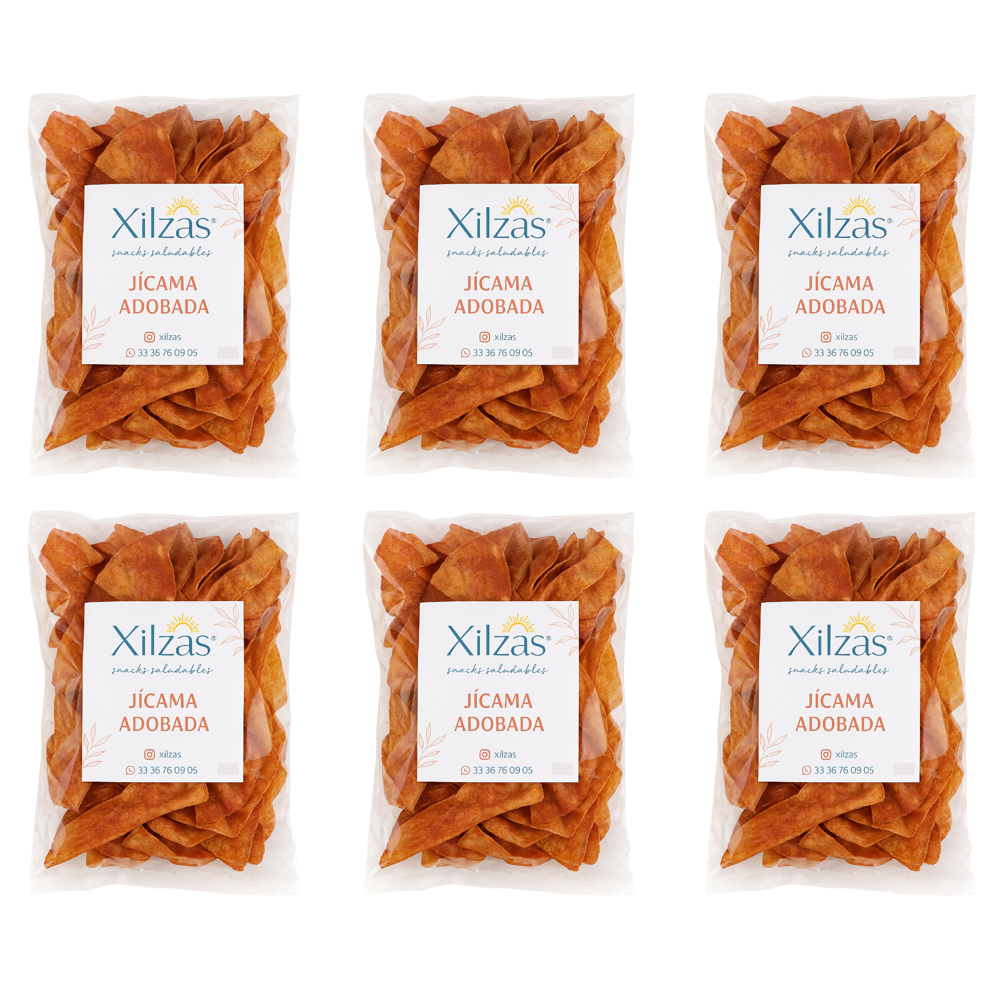 6 maxbox 85gr Jícama Adobada