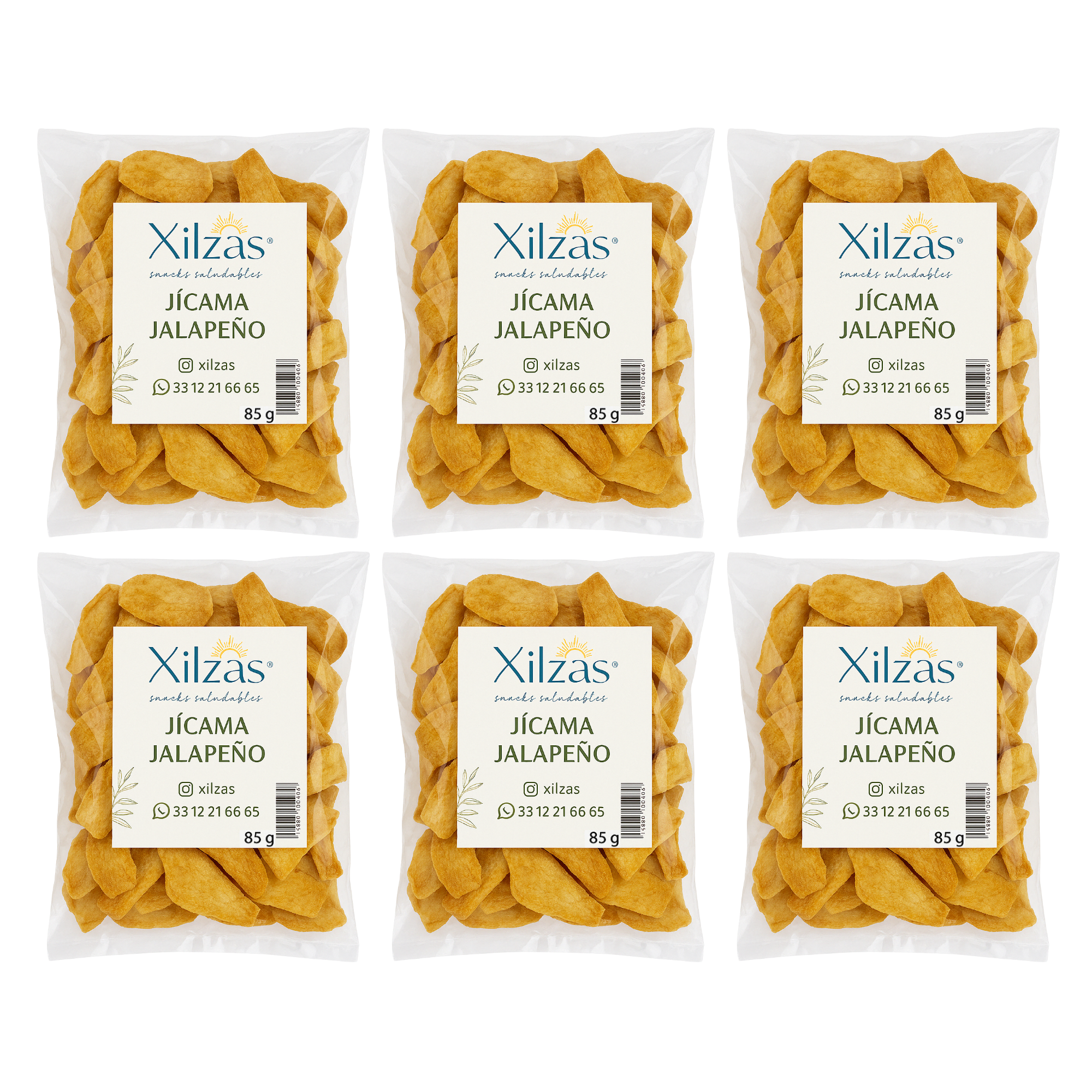 6 maxbox 85gr Jícama Jalapeño