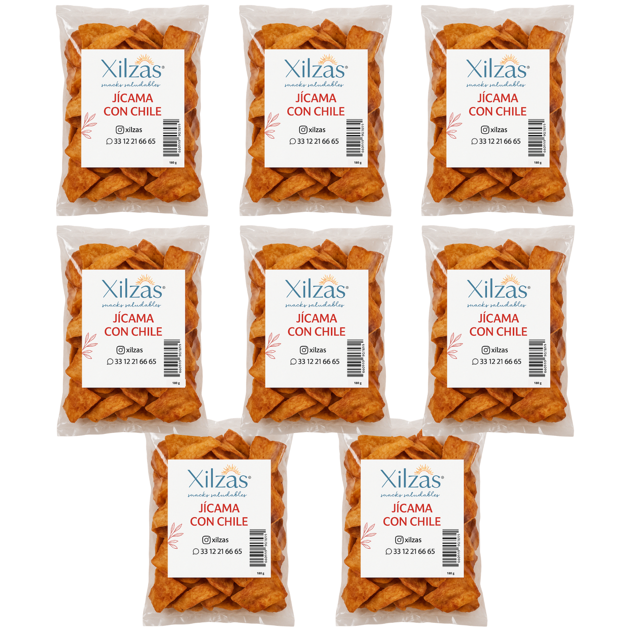 8 maxbox 180gr Jícama Chile