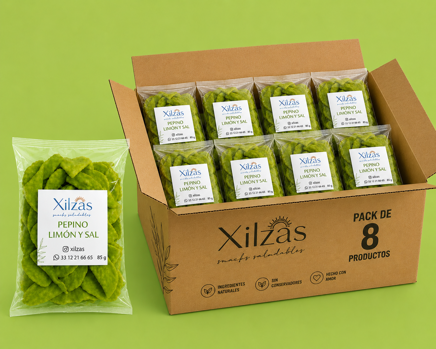 6 maxbox 85gr pepino limón y sal