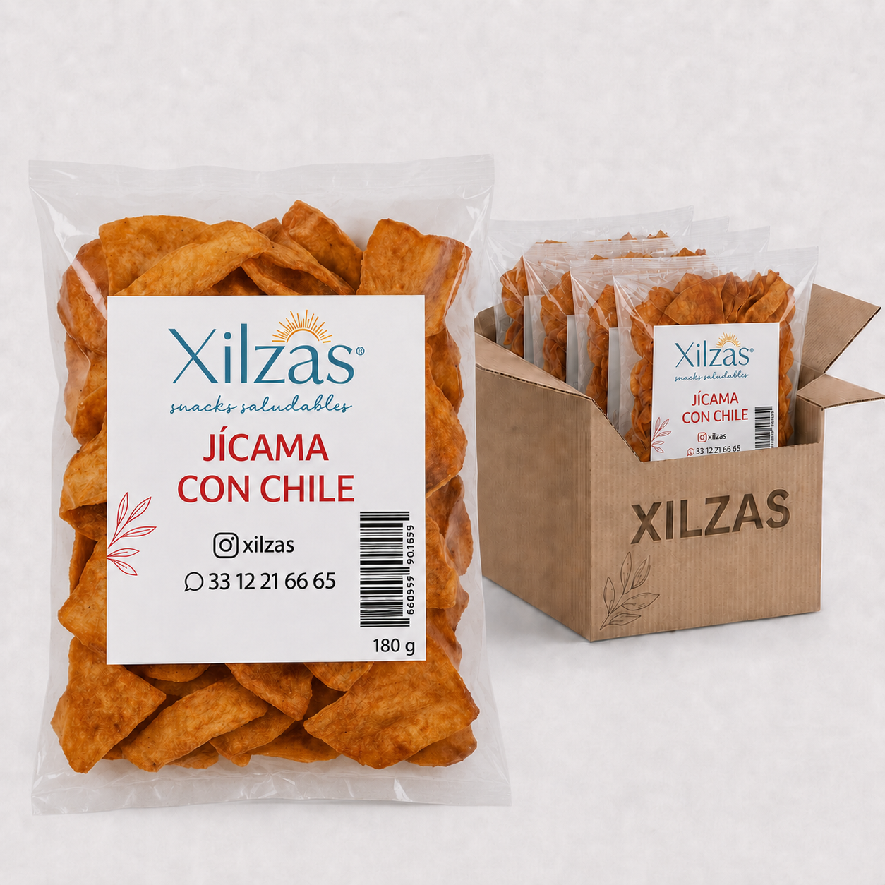 10 maxbox 180gr Jícama Chile