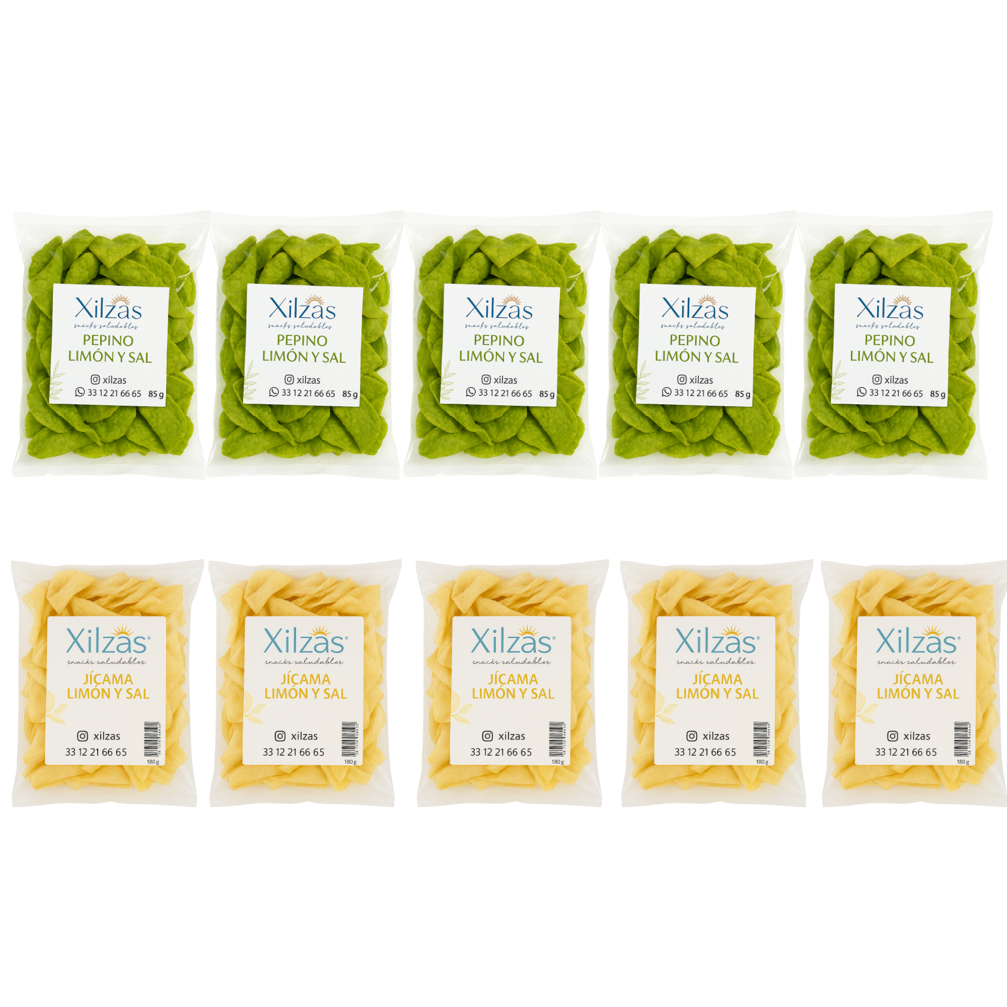 Mix maxbox Pepino y Jícama limón y sal 85g