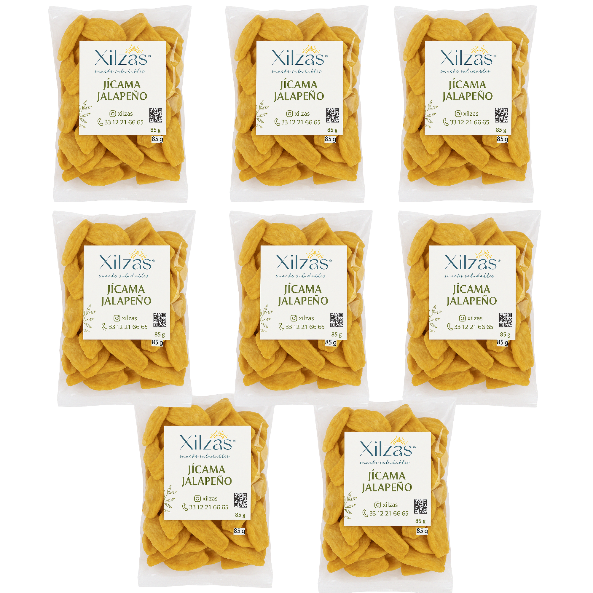 8 maxbox 85gr Pepino,Camote o Jícama