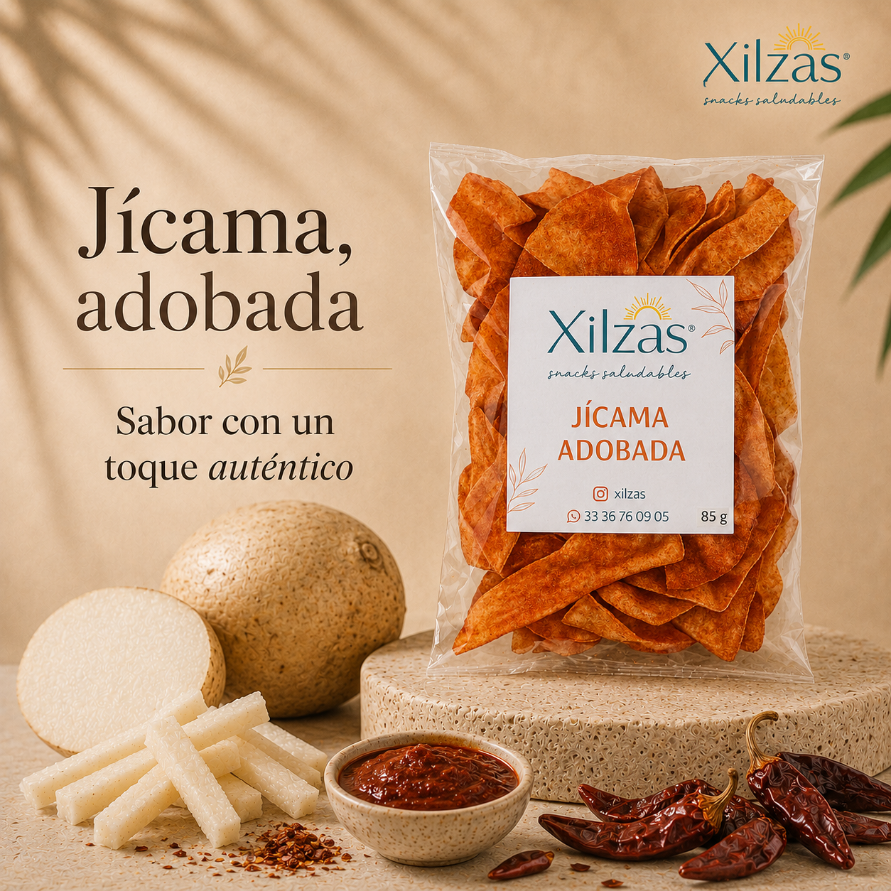 12 maxbox 85gr Jícama Adobada
