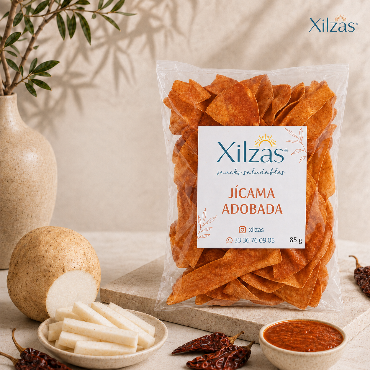 12 maxbox 85gr Jícama Adobada