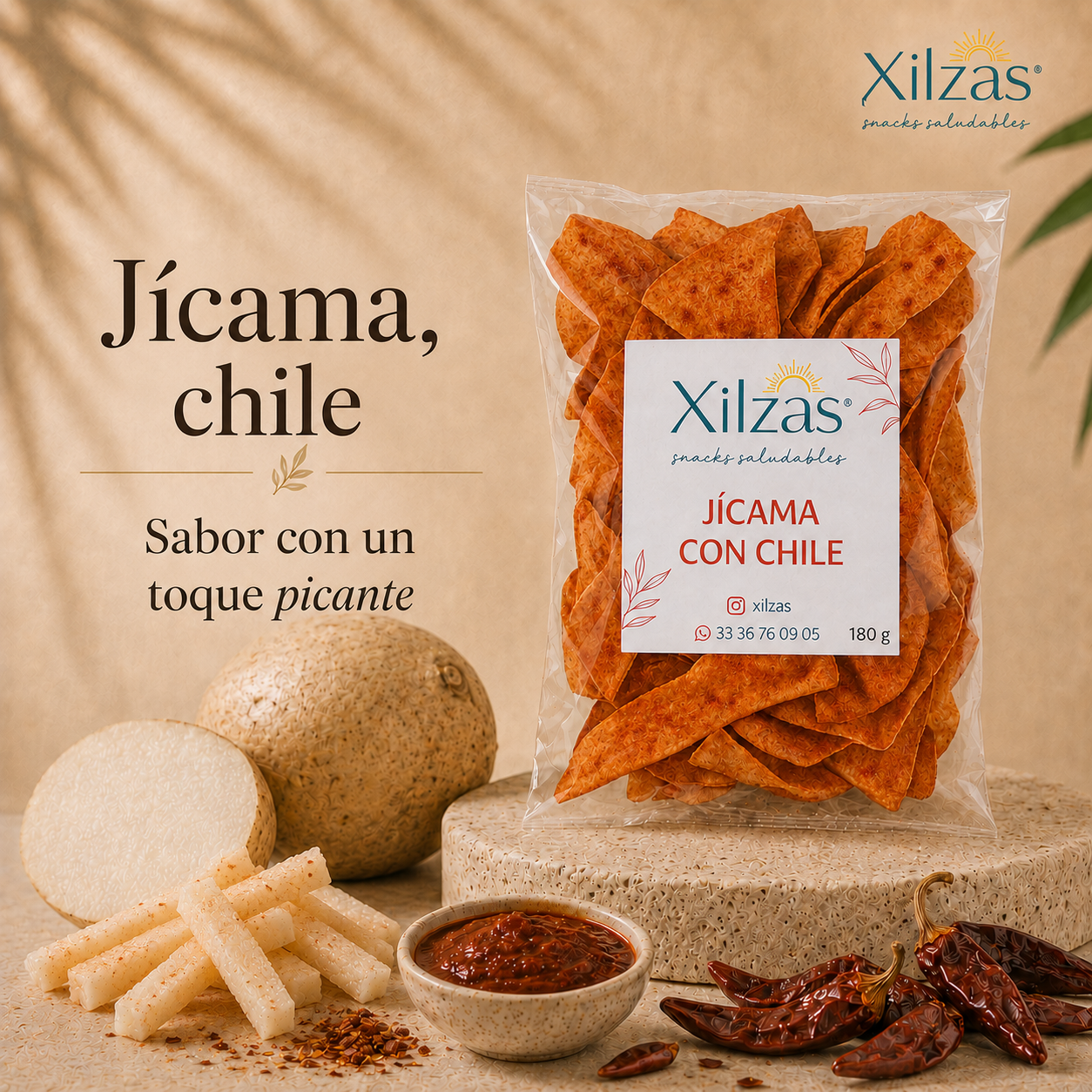 10 maxbox 180gr Jícama Chile
