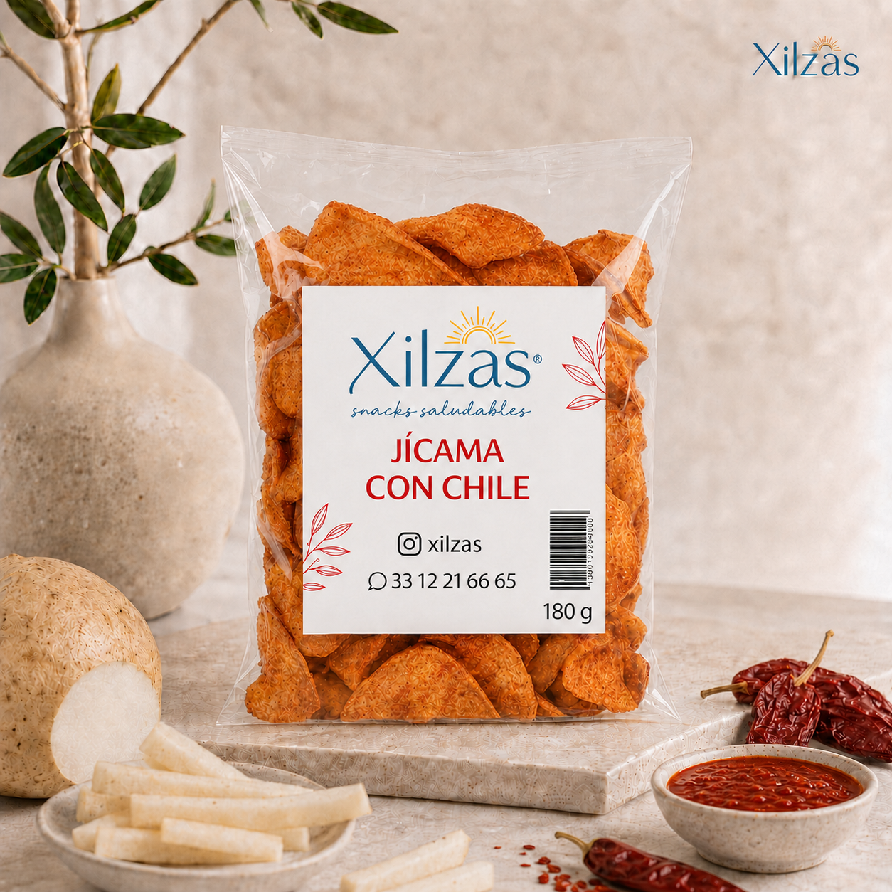 10 maxbox 180gr Jícama Chile
