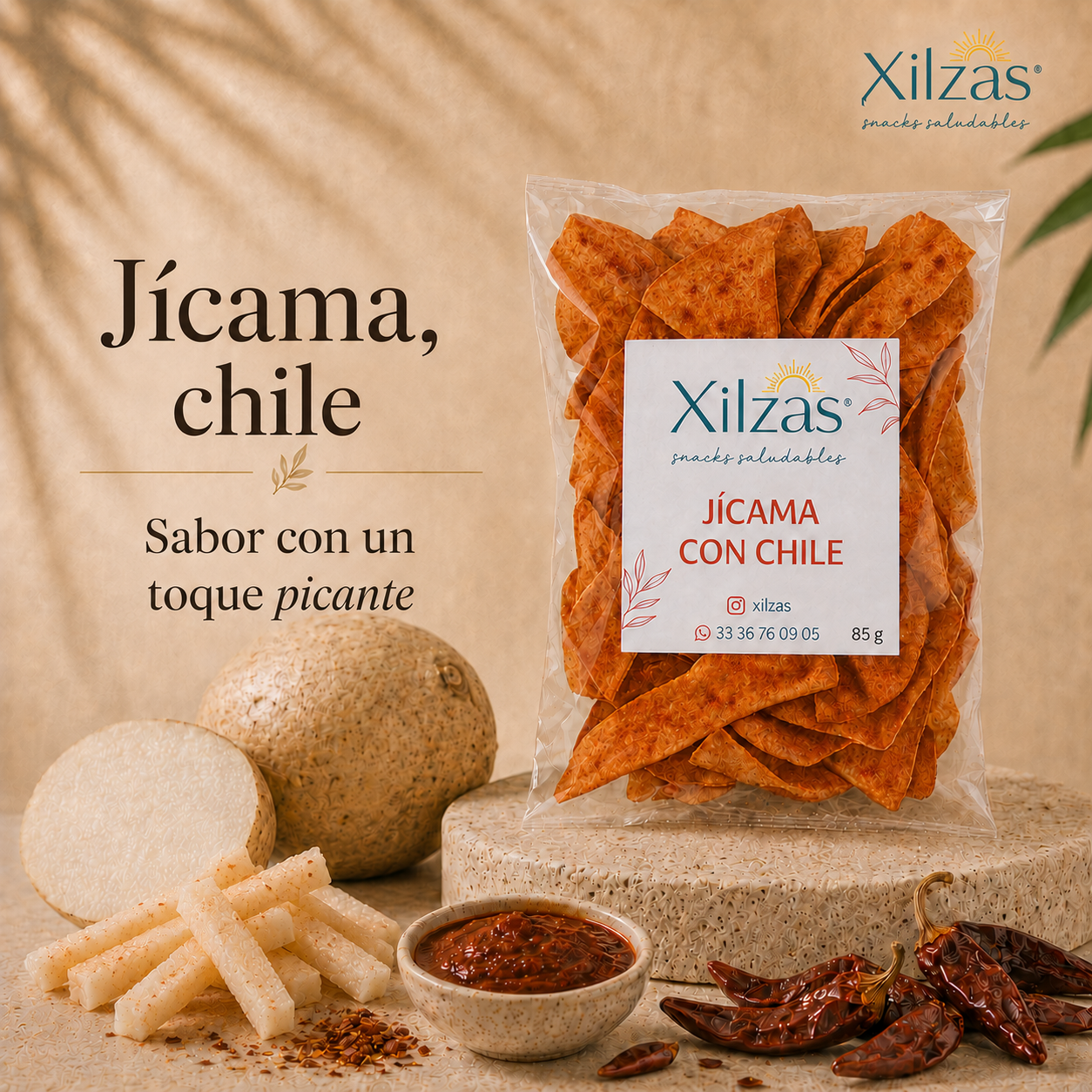 12 maxbox 85gr Jícama Chile
