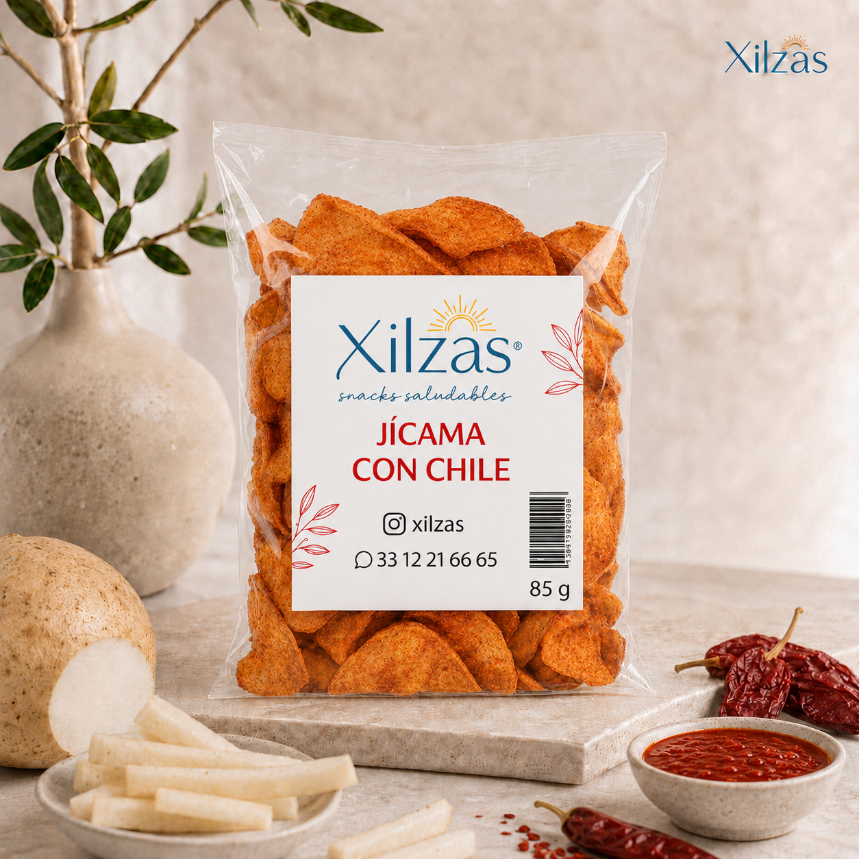 12 maxbox 85gr Jícama Chile