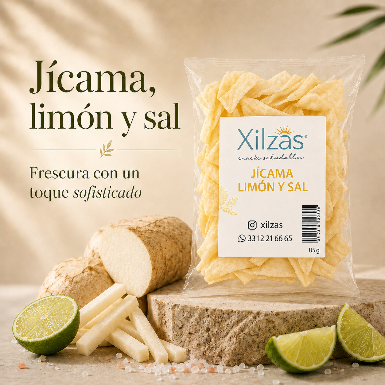12 maxbox 85gr Jícama Limón y Sal