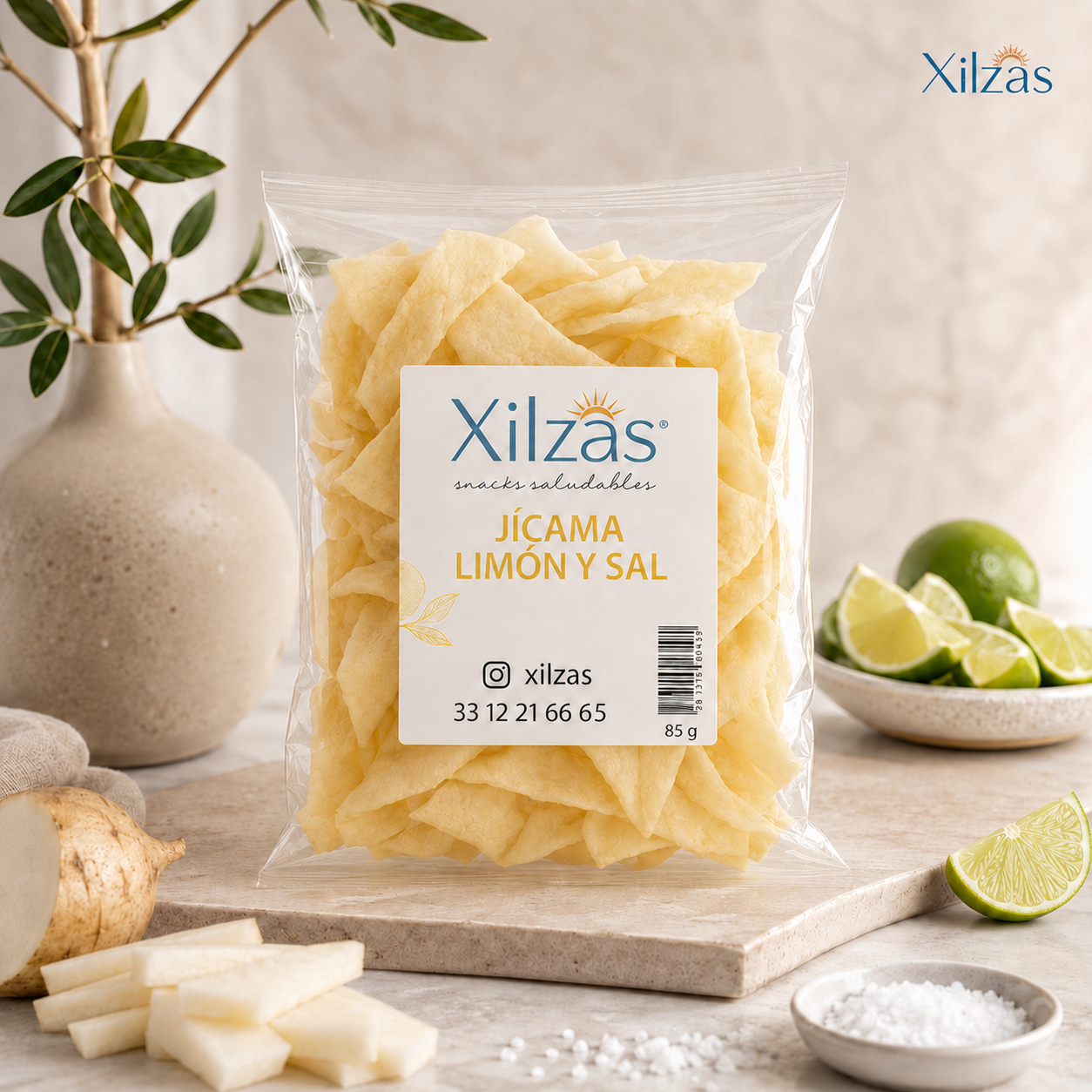 12 maxbox 85gr Jícama Limón y Sal