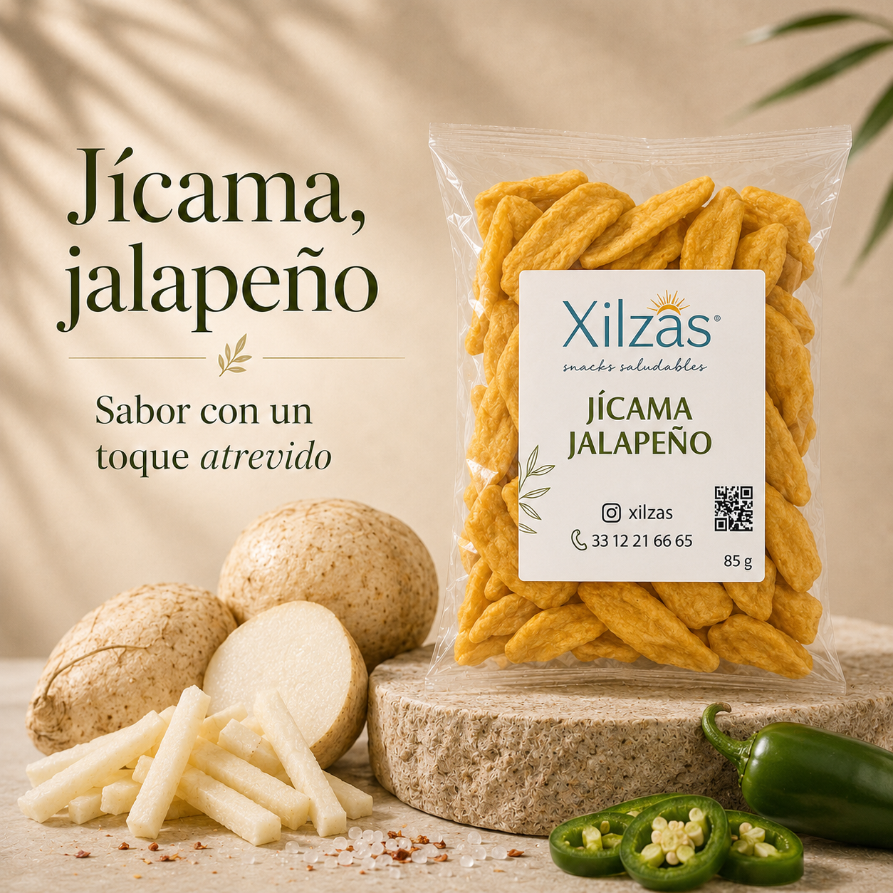12 maxbox 85gr Jícama Jalapeño