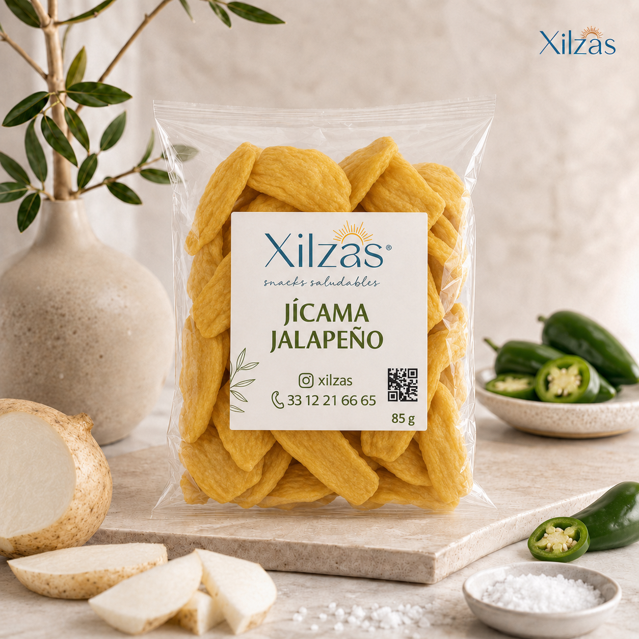 12 maxbox 85gr Jícama Jalapeño
