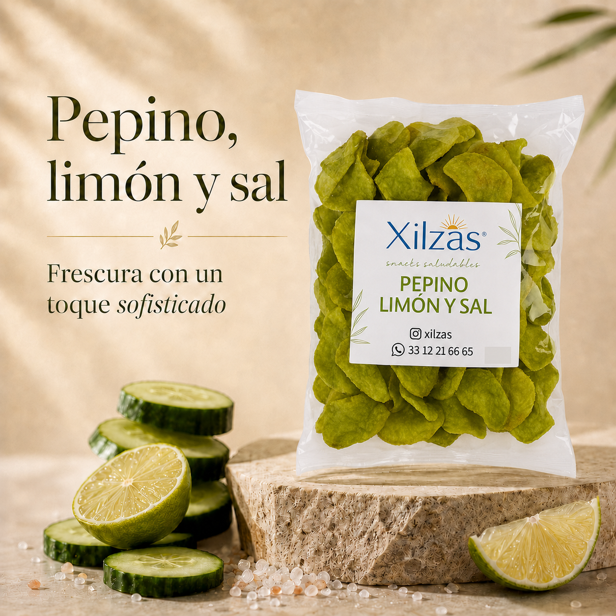 10 maxbox 180gr Pepino Limón y Sal