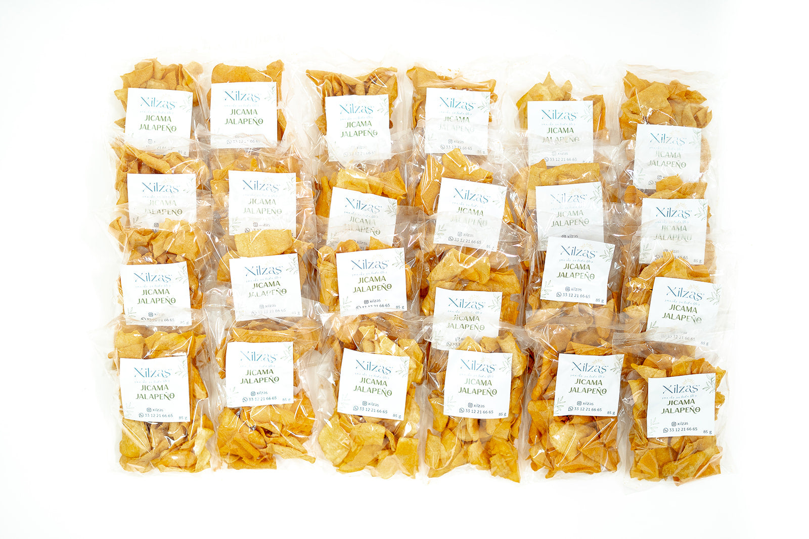 24 maxbox camote, jícama o pepino