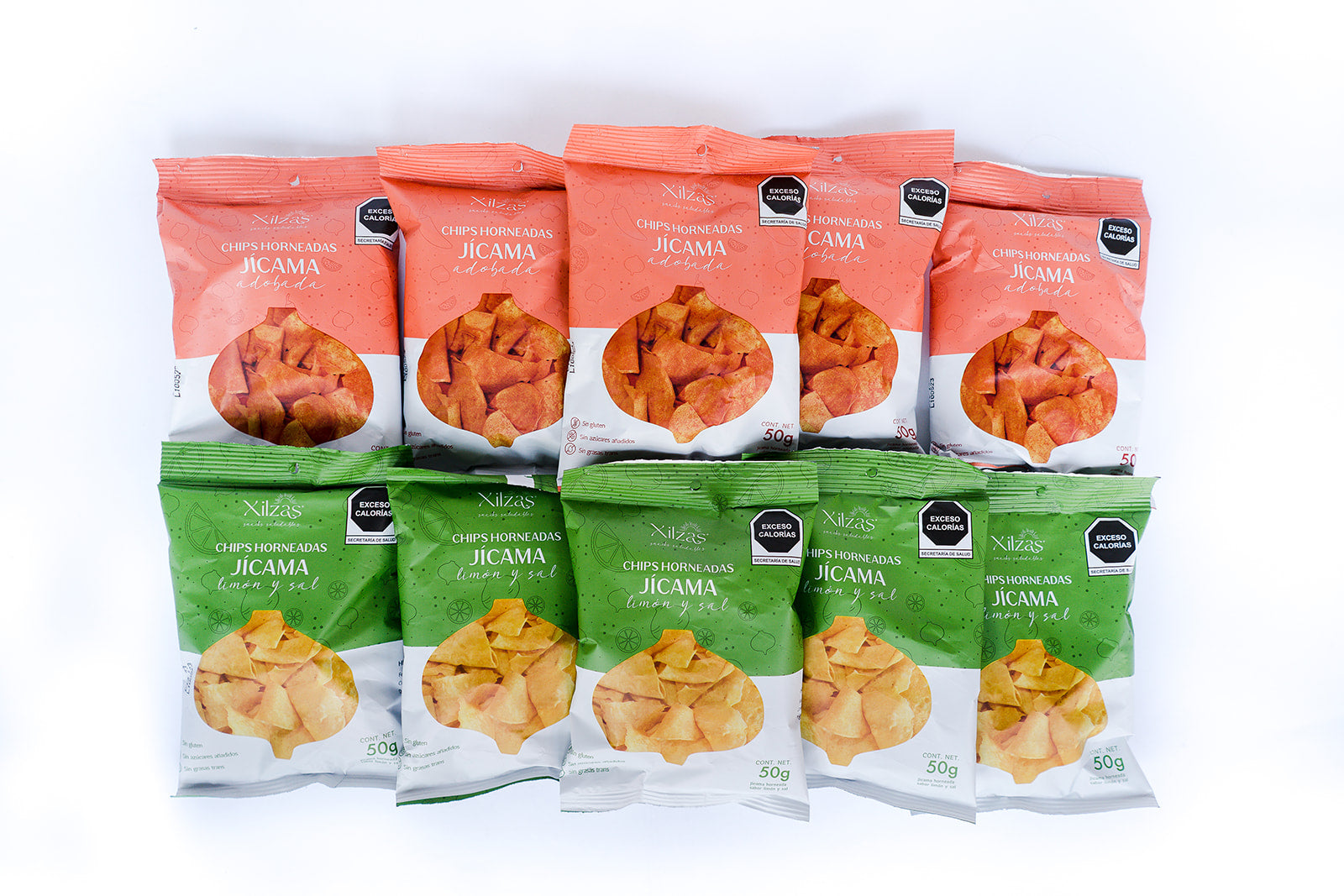 10 maxbox 50 gr jicama limón o adobada