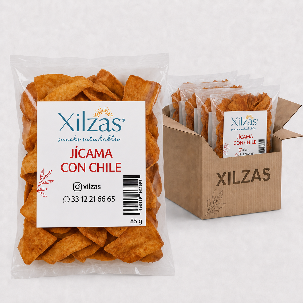 12 maxbox 85gr Jícama Chile